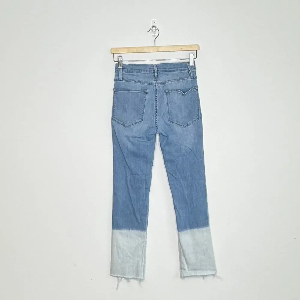 FRAME | Le‎ High Straight Dip Dye Jeans | 26 - Picture 3 of 4